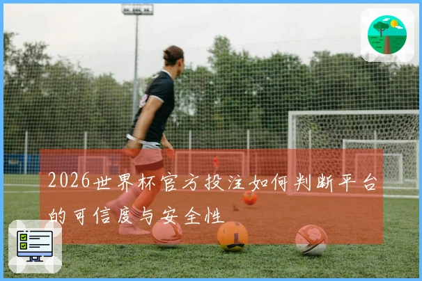2026世界杯官方投注如何判断平台的可信度与安全性